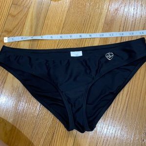 Black bikini bottoms